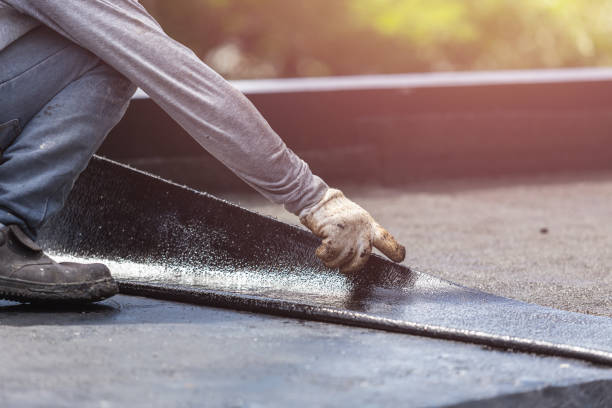 Professional Crawl Space Encapsulation technician working in Jordan, NY